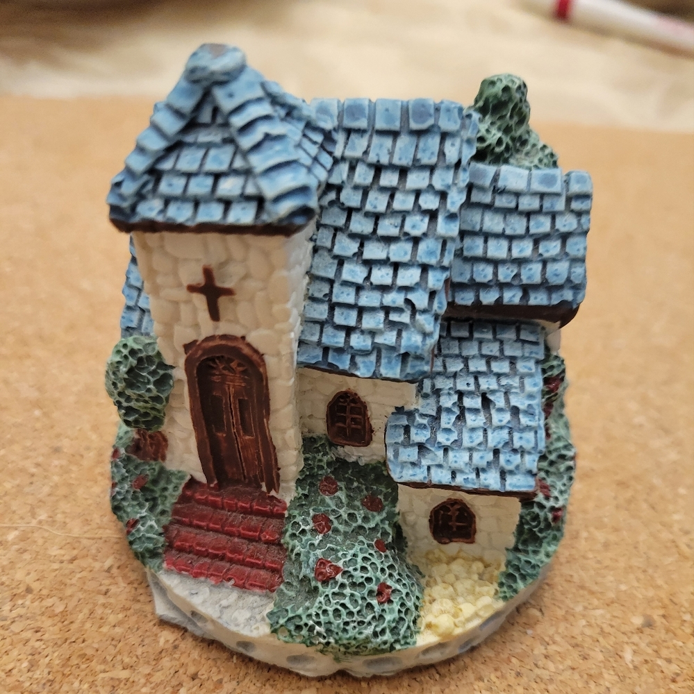 Vintage Miniature Lilliput Lane Anne Hathaway House Church Cottage